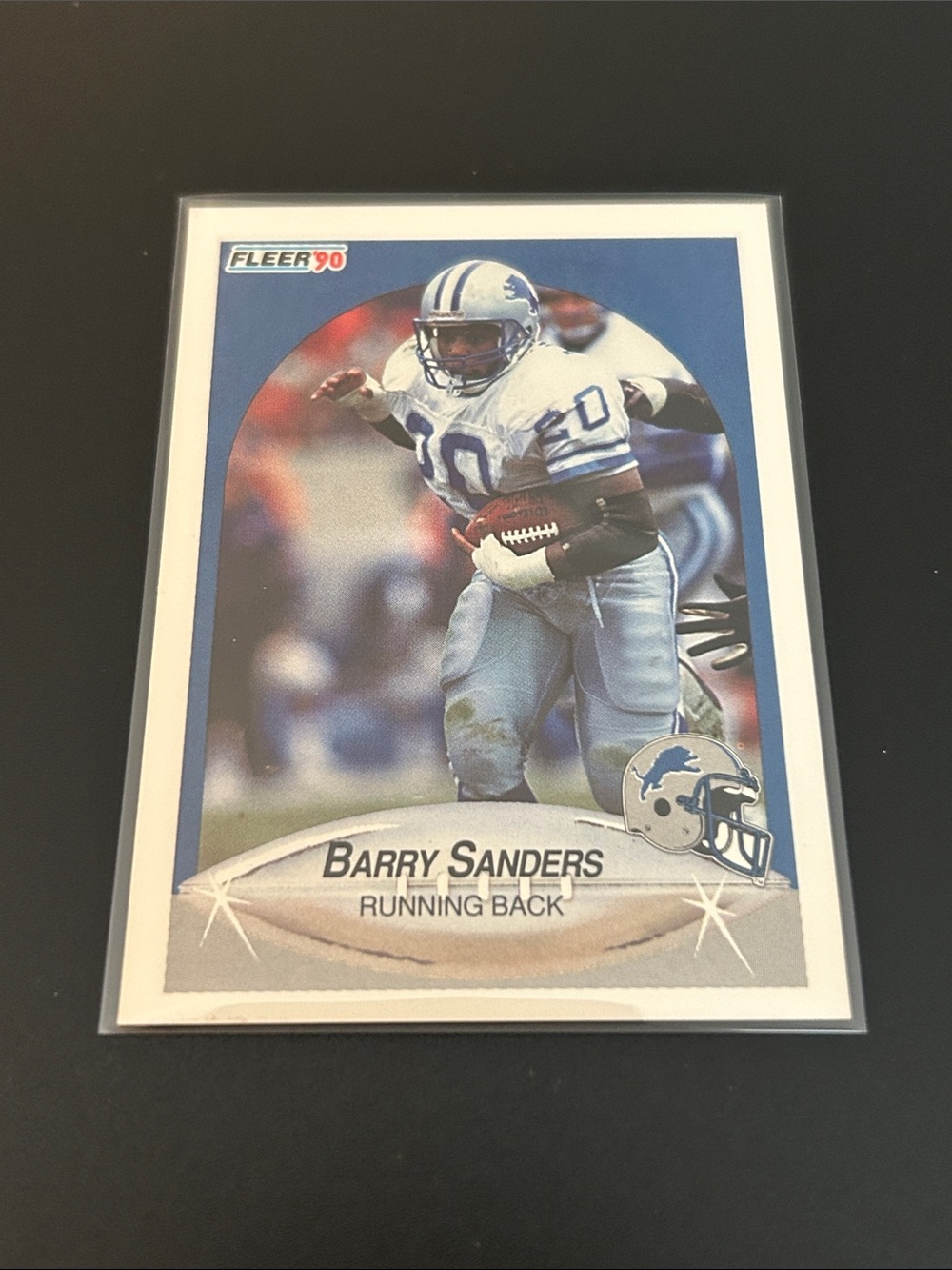 1990 Football Trading Card - Barry Sanders Detroit Lions